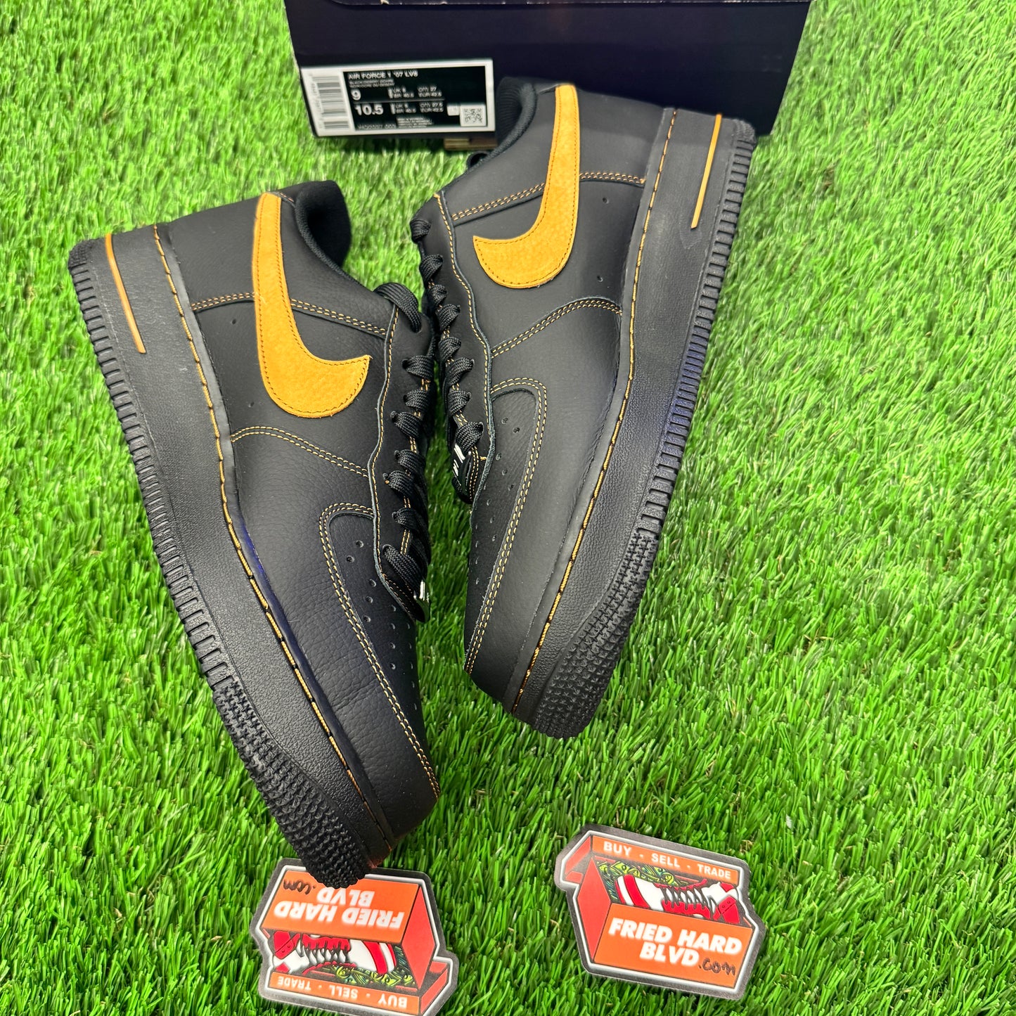 Nike Air Force 1 Low '07 LV8 Black Desert Ochre 9M/10.5W