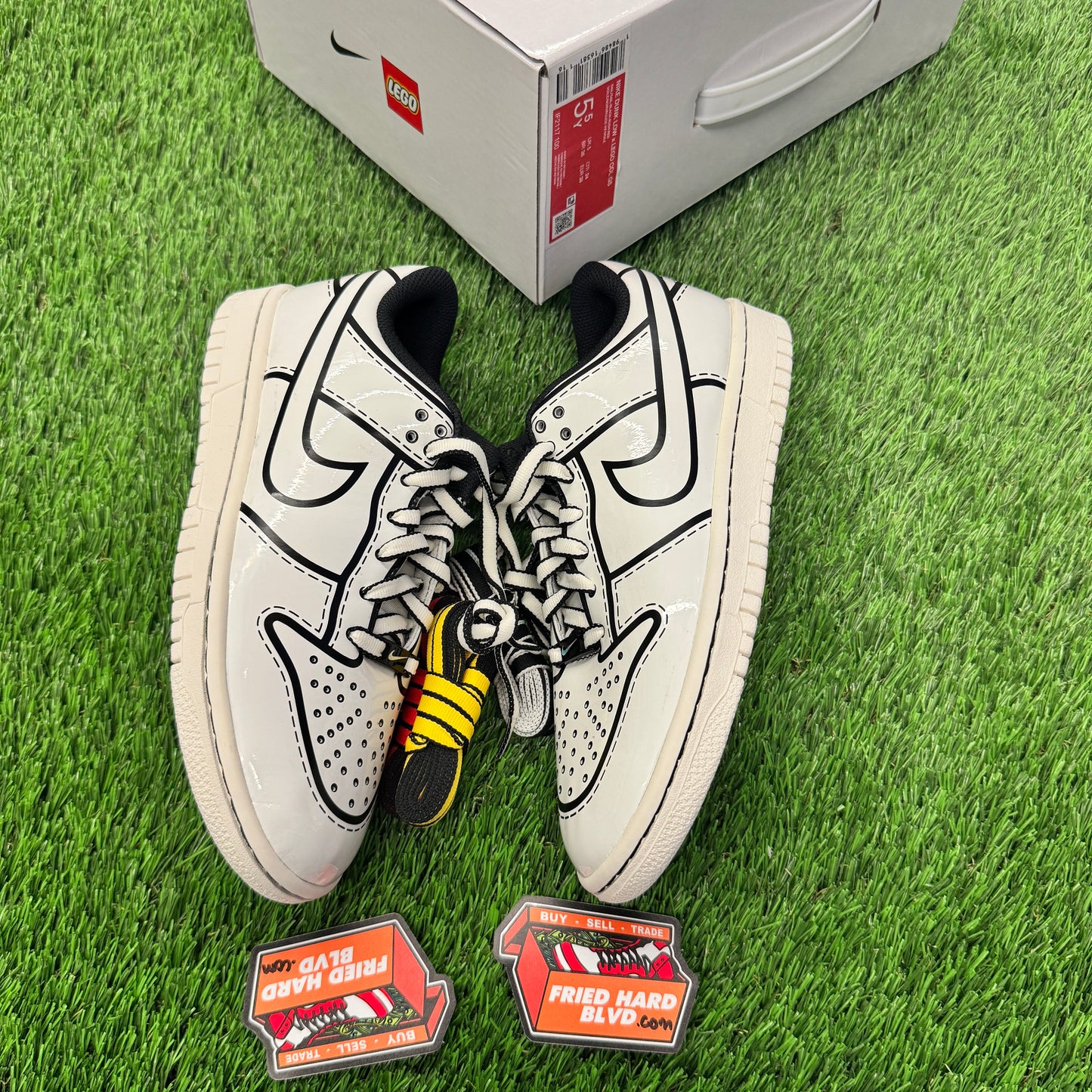 Nike Dunk Low LEGO Sail (GS) 5.5Y/7W