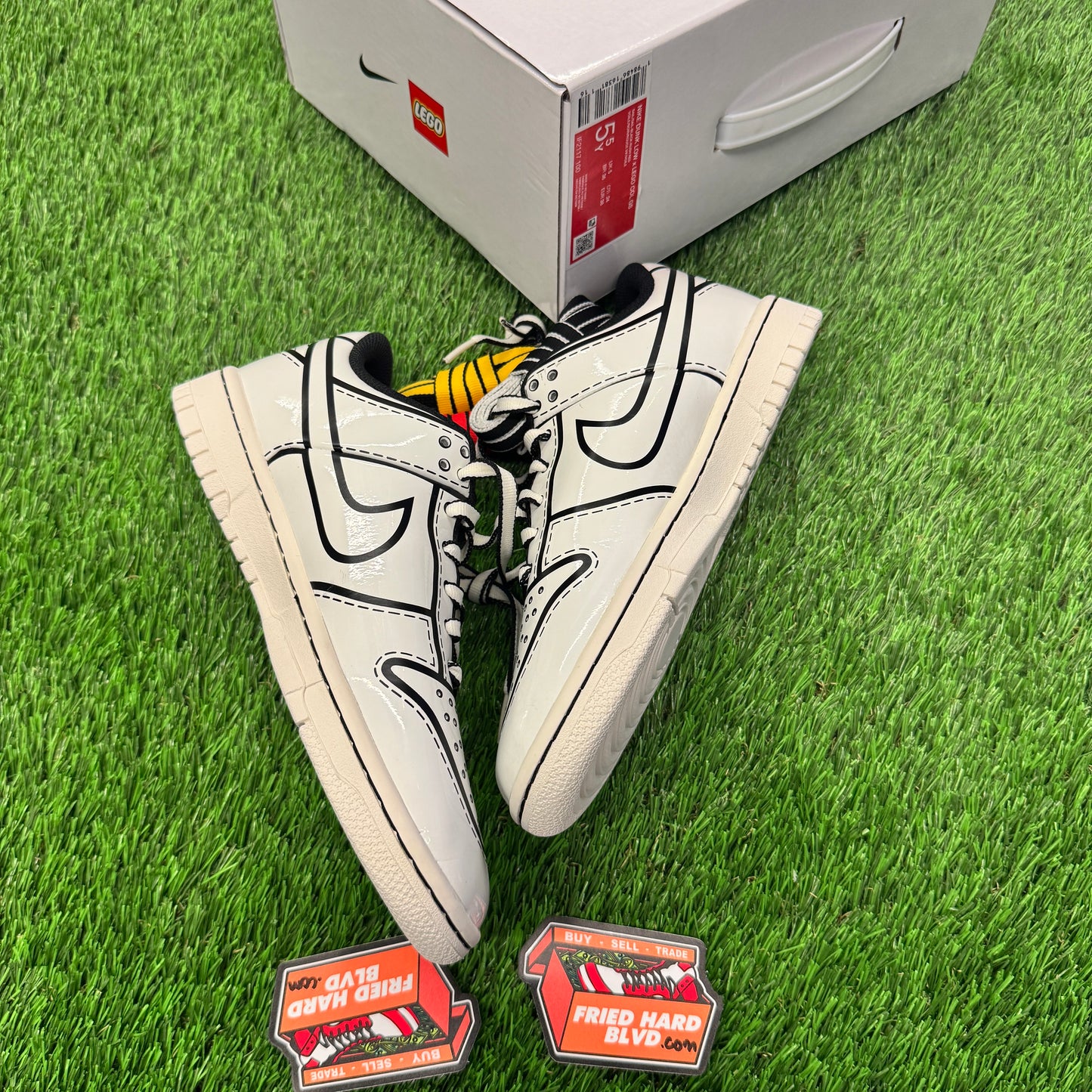 Nike Dunk Low LEGO Sail (GS) 5.5Y/7W