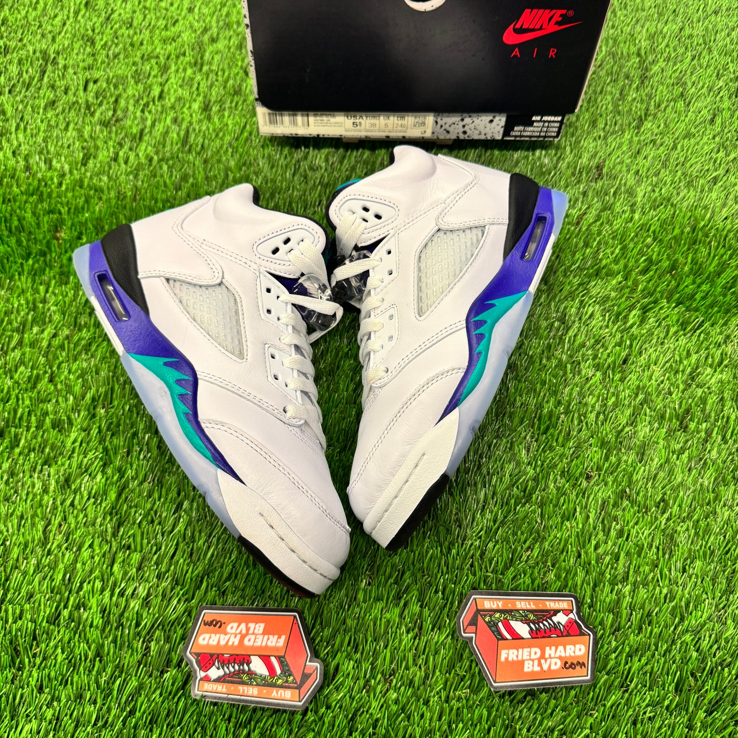Jordan 5 Retro Grape (2025) (GS) 5.5Y/7W