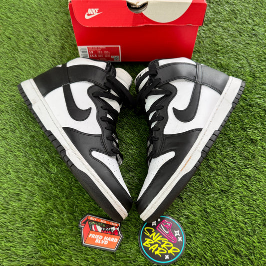 Nike Dunk High Panda Black White (2021/2024)