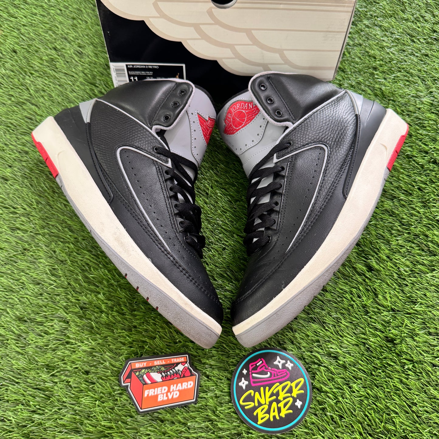 Jordan 2 Retro Black Cement