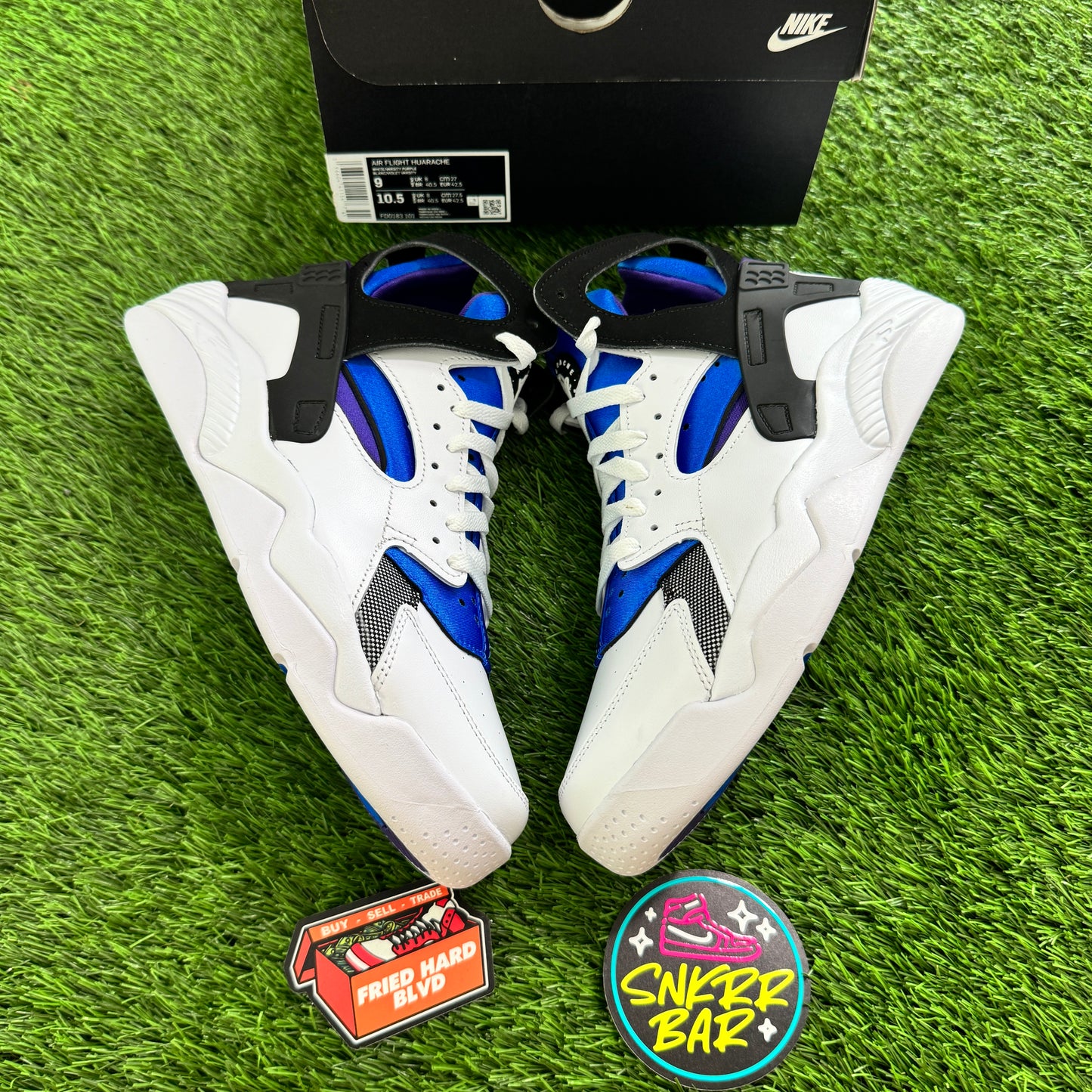 Nike Air Flight Huarache OG White Varsity Purple (2023)