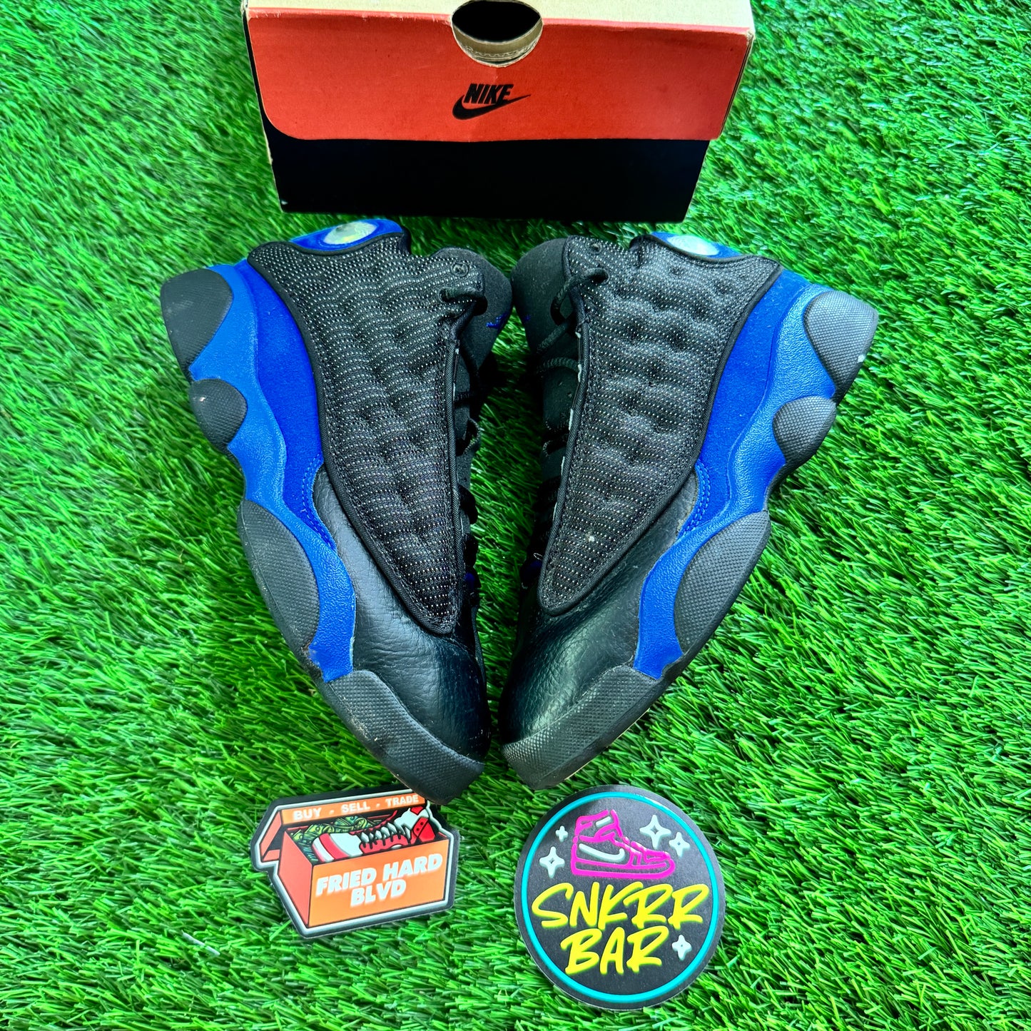 Jordan 13 Retro Black Hyper Royal (PS)