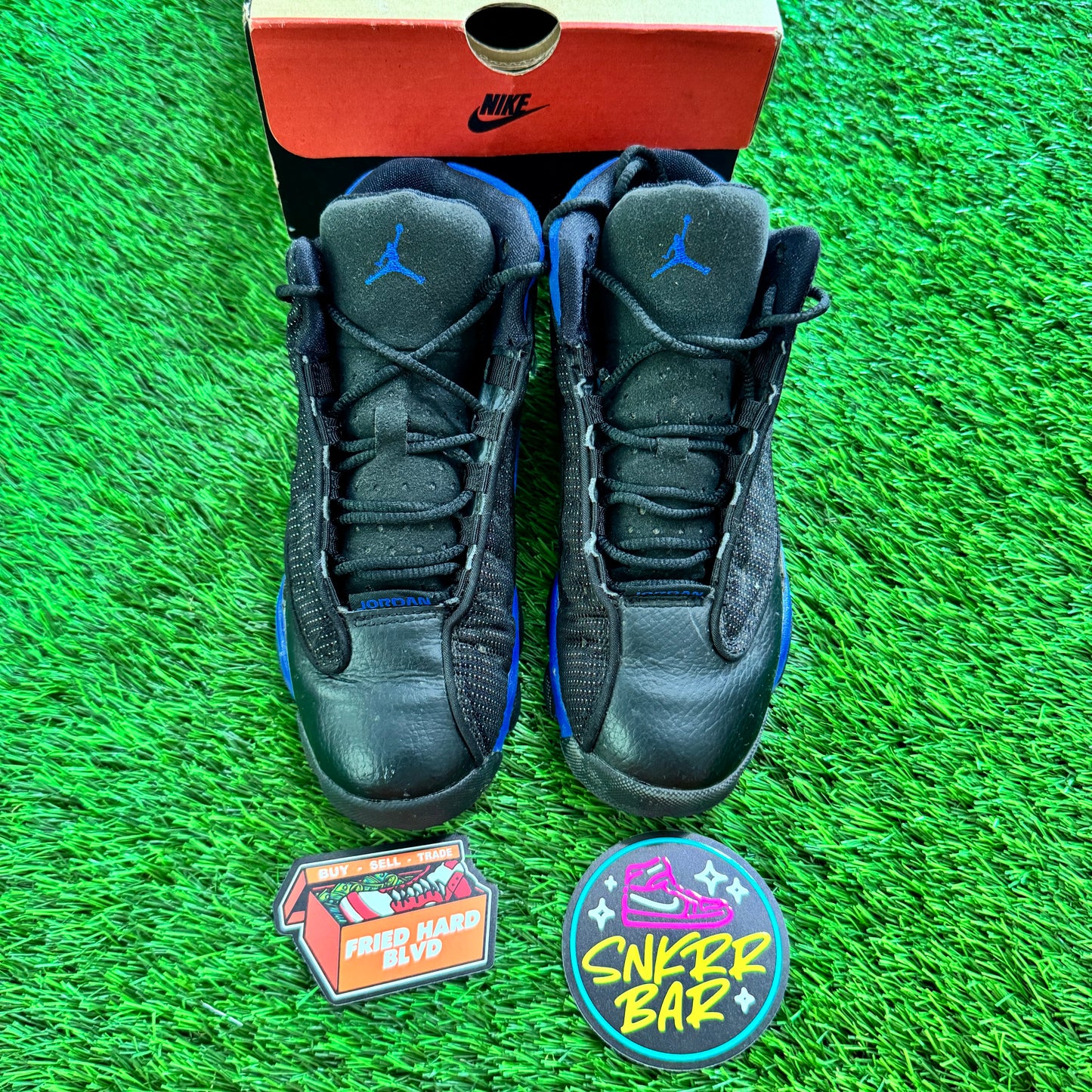Jordan 13 Retro Black Hyper Royal (PS)