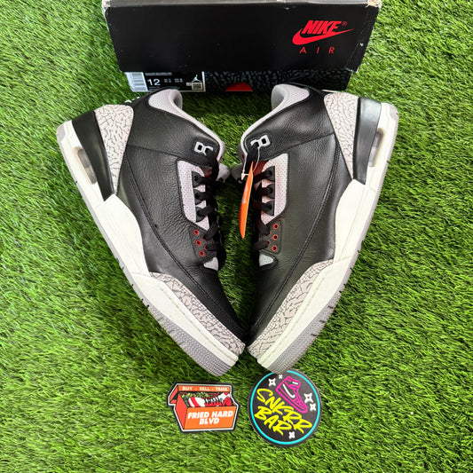 Jordan 3 Retro OG Black Cement (2024)