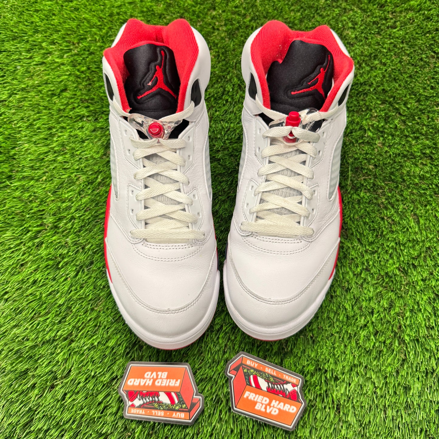 Jordan 5 Retro Fire Red Black Tongue (2025) 10M/11.5W