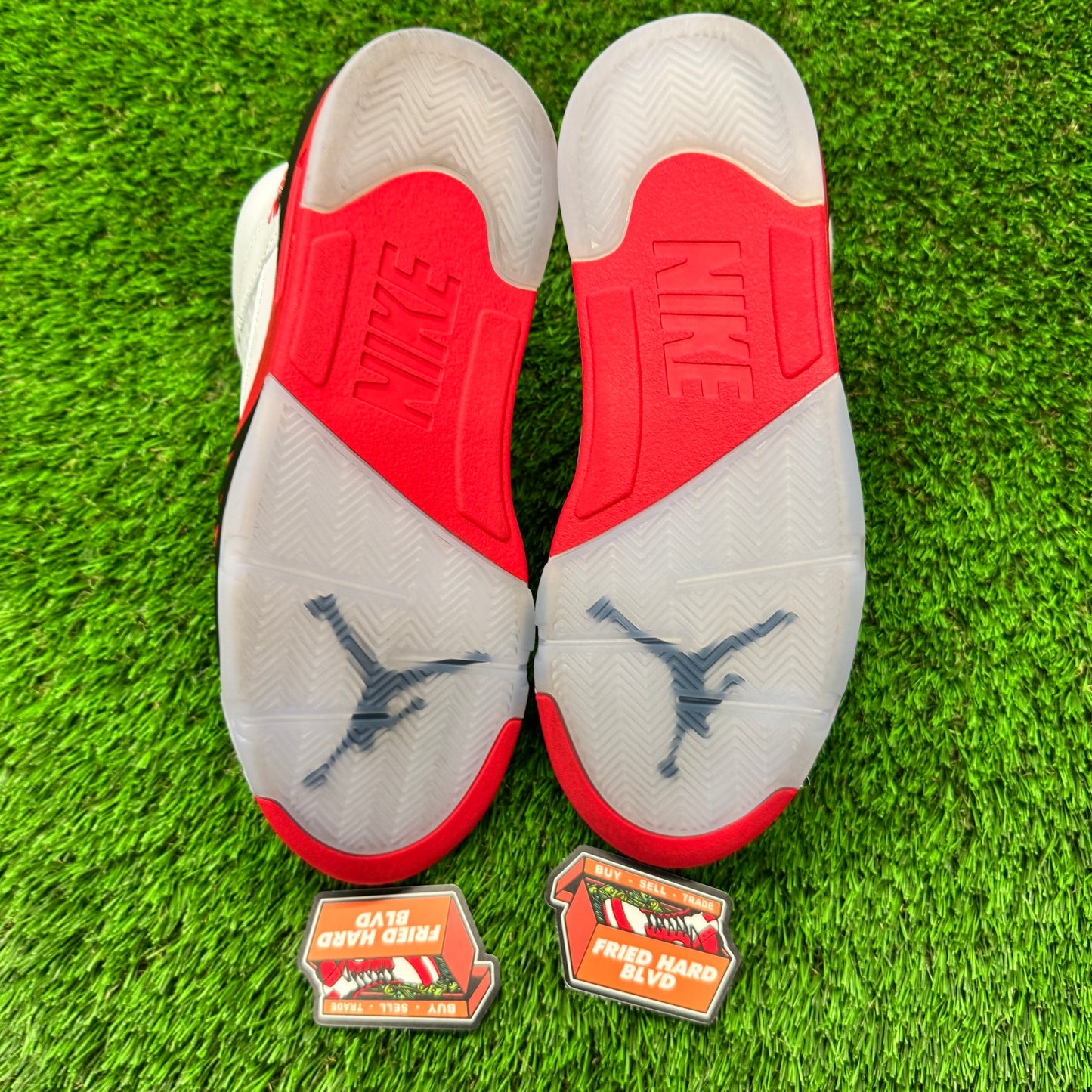 Jordan 5 Retro Fire Red Black Tongue (2025) 10M/11.5W