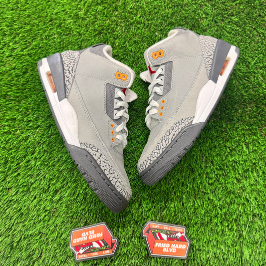Jordan 3 Retro Cool Grey (2021) 9M/10.5W