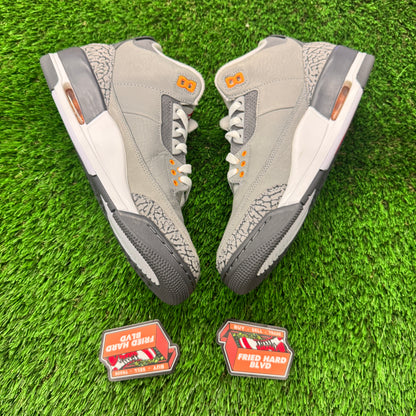 Jordan 3 Retro Cool Grey (2021) 9M/10.5W
