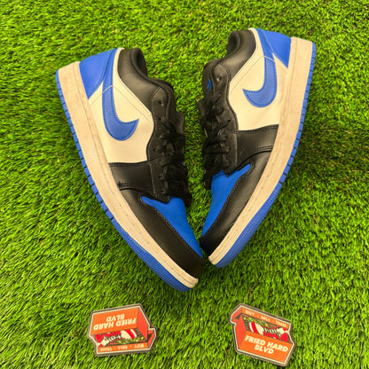 Jordan 1 Low Alternate Royal Toe 11M/12.5W