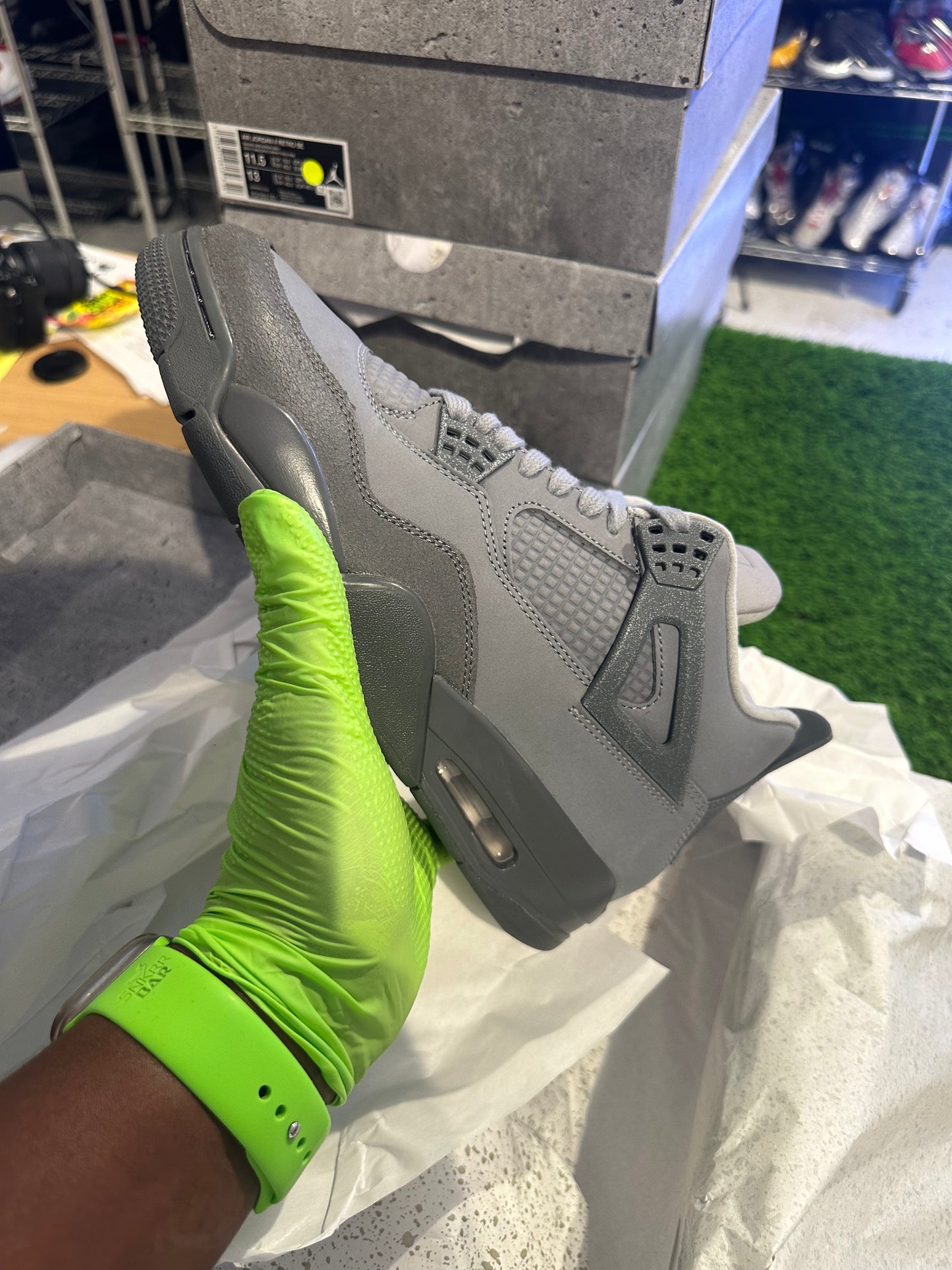 Jordan 4 Retro SE Paris Olympics "Wet Cement"