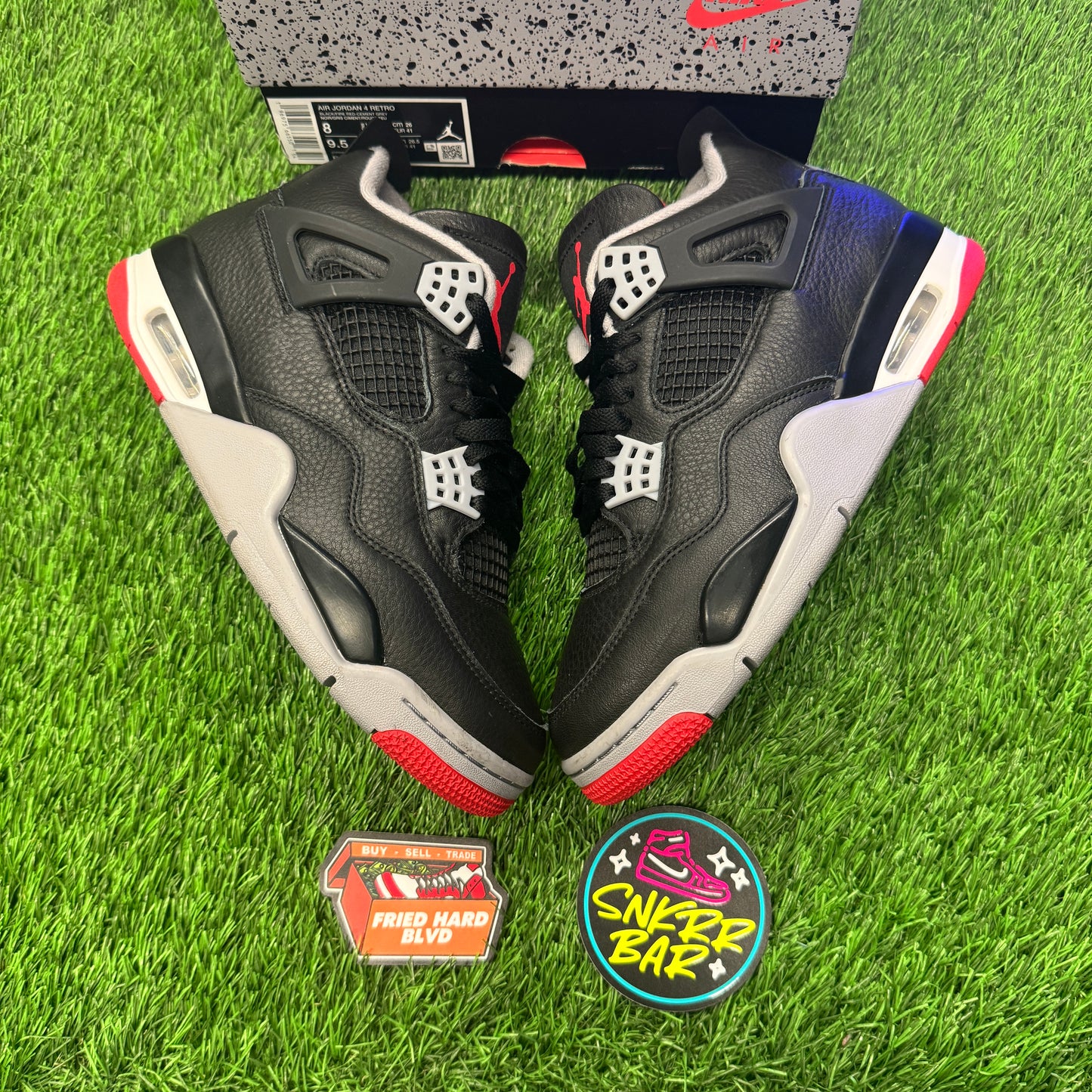 Jordan 4 Retro Bred Reimagined 8M/9.5W