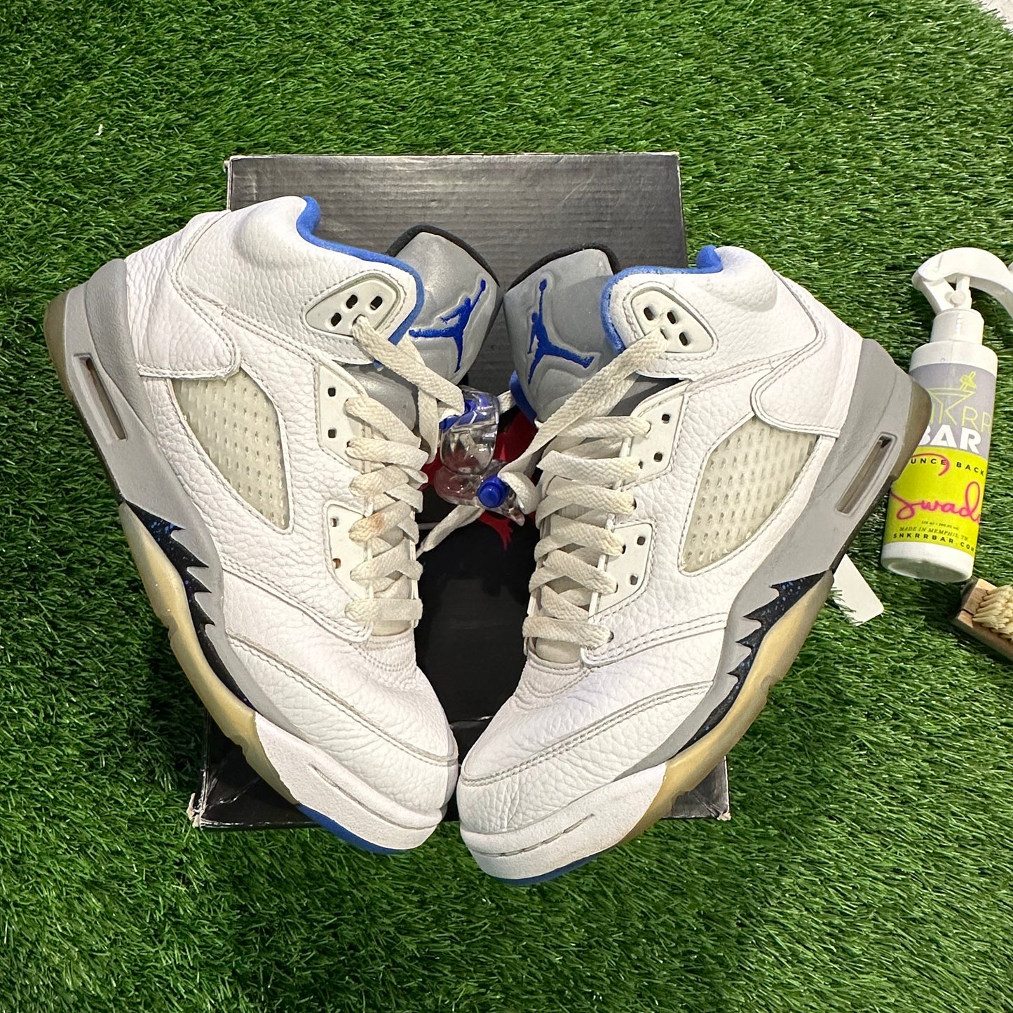 Jordan 5 Retro White Stealth (2021) (GS)