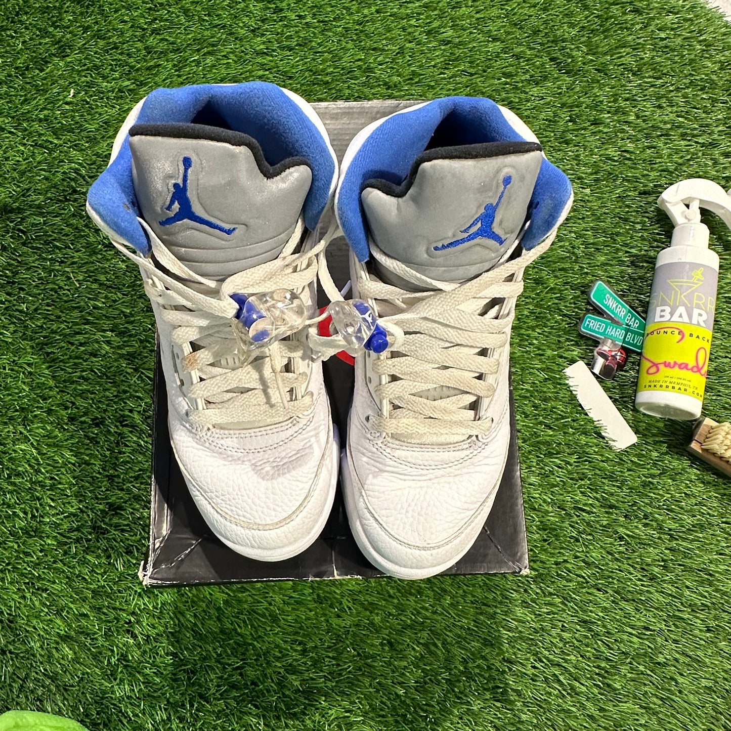 Jordan 5 Retro White Stealth (2021) (GS)