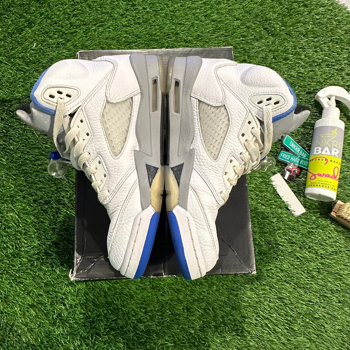 Jordan 5 Retro White Stealth (2021) (GS)