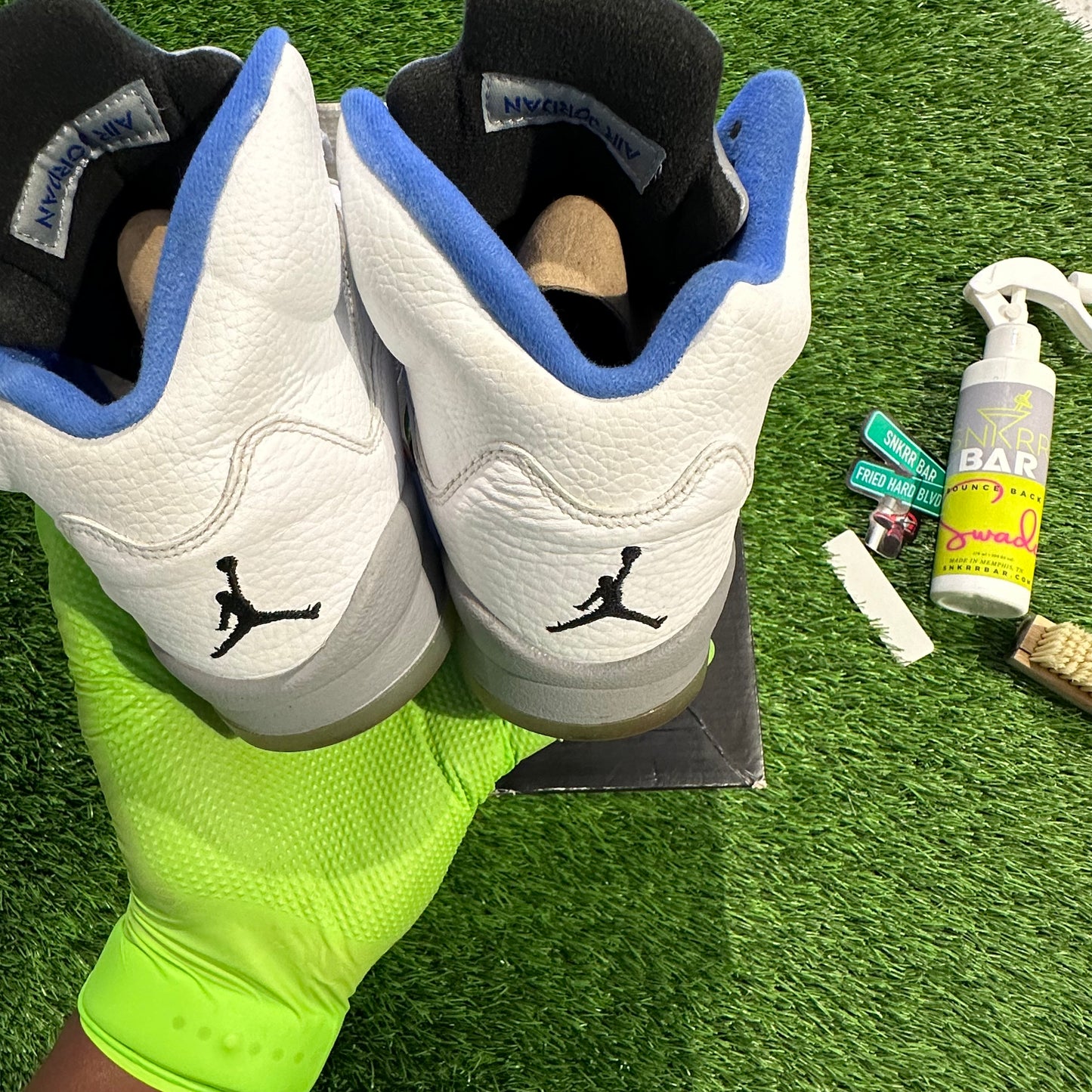 Jordan 5 Retro White Stealth (2021) (GS)