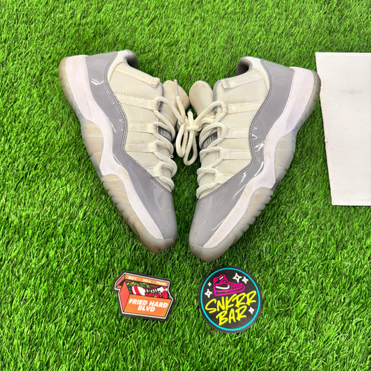 Jordan 11 Retro Low Cement Grey 8M/9.5W