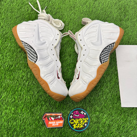 Nike Air Foamposite Pro White Gucci 12M/13.5W