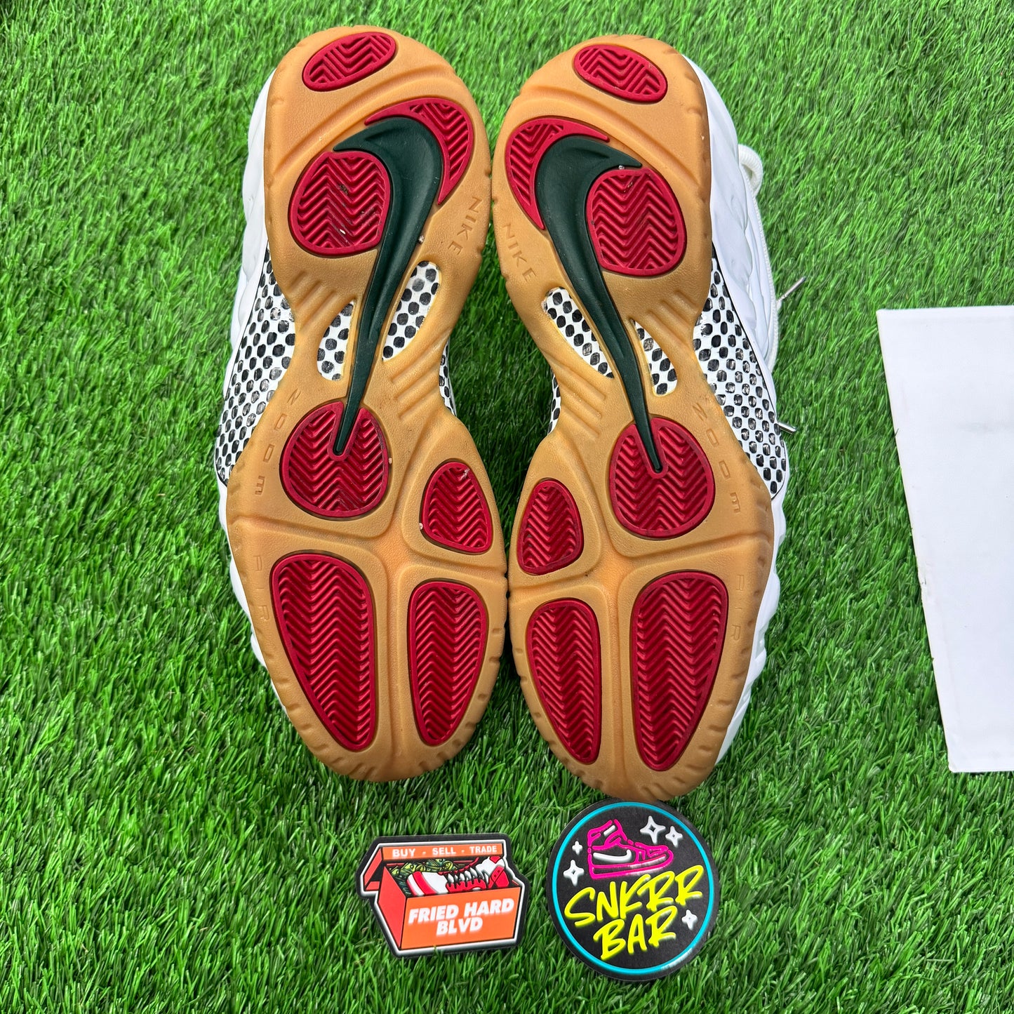 Nike Air Foamposite Pro White Gucci 12M/13.5W