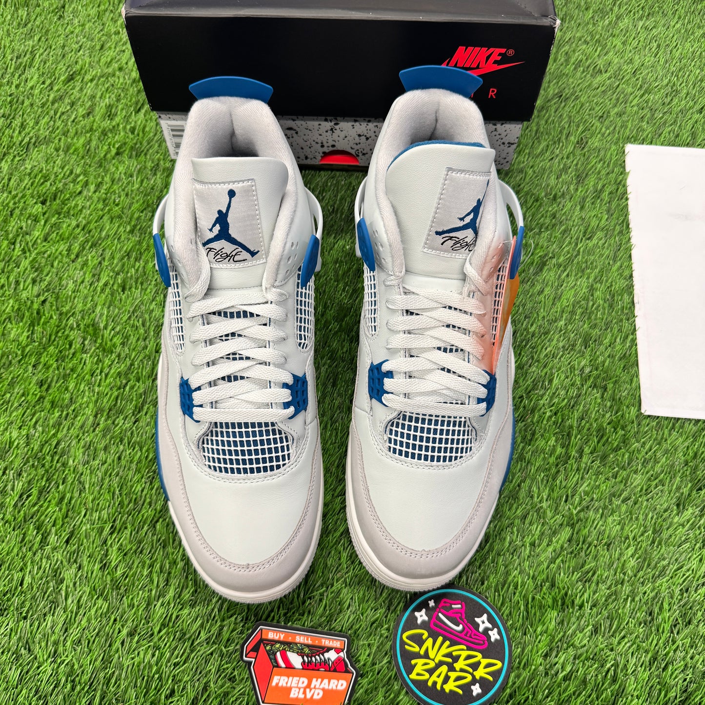 Jordan 4 Retro Military Blue (2024) 12M/13.5W