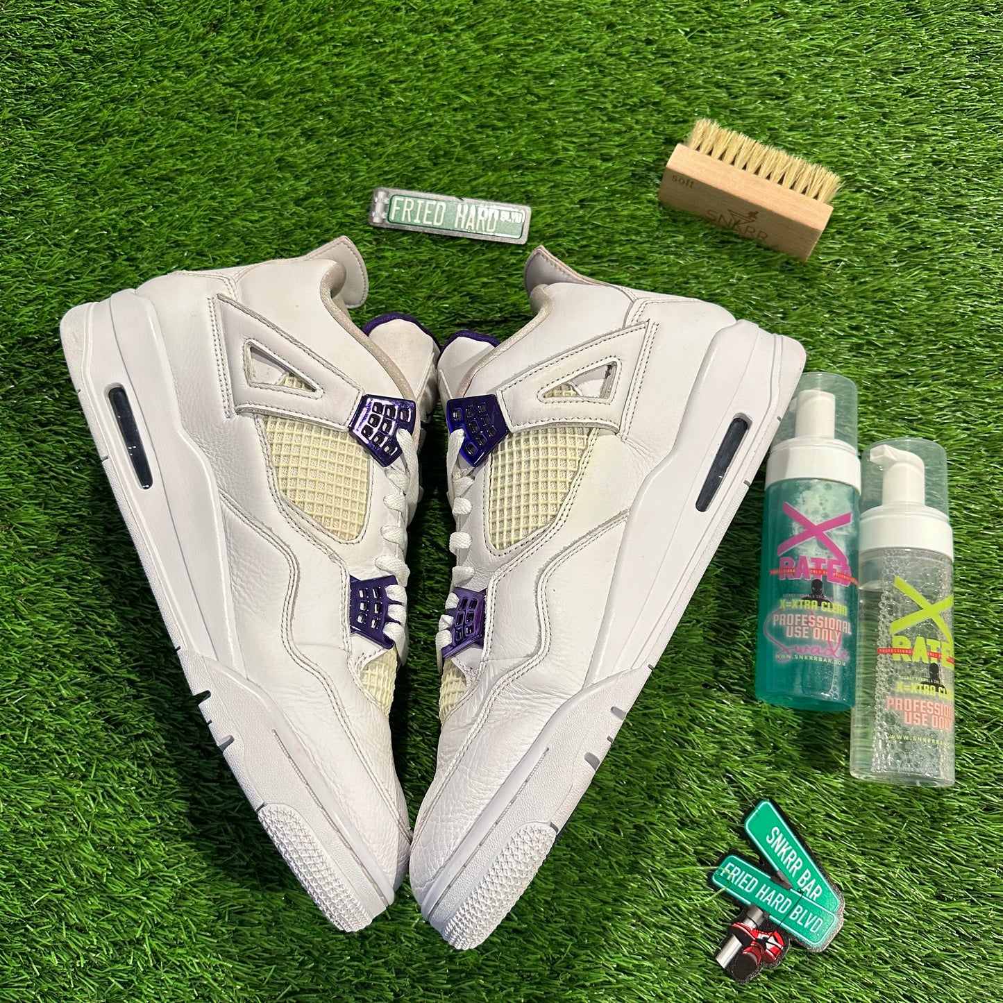 Jordan 4 Retro Metallic Purple 13M/14.5W
