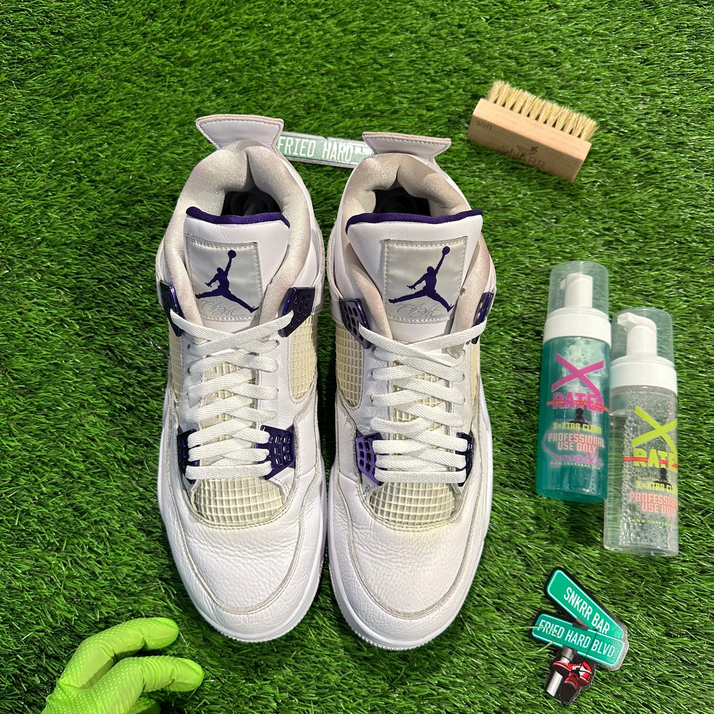 Jordan 4 Retro Metallic Purple 13M/14.5W