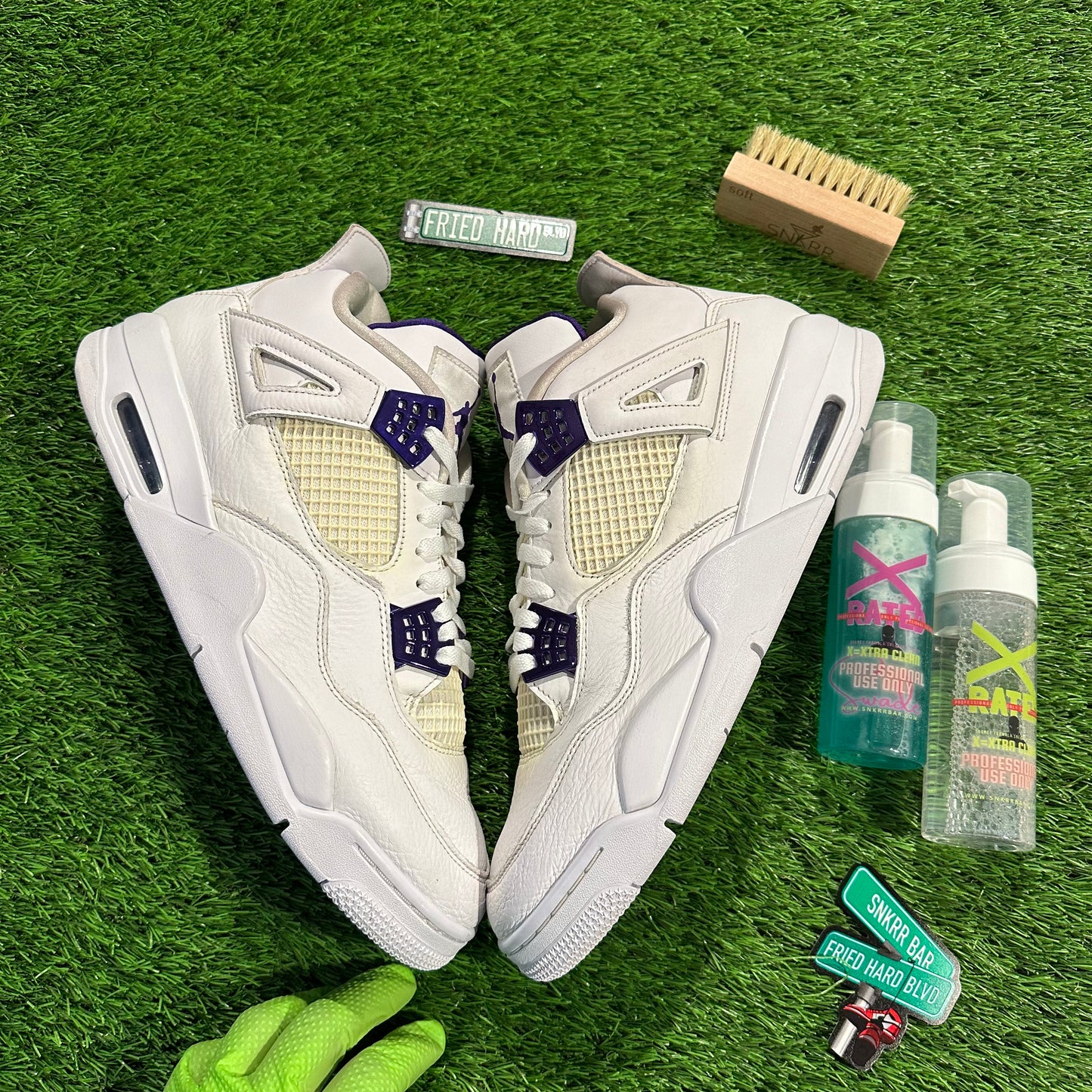Jordan 4 Retro Metallic Purple 13M/14.5W