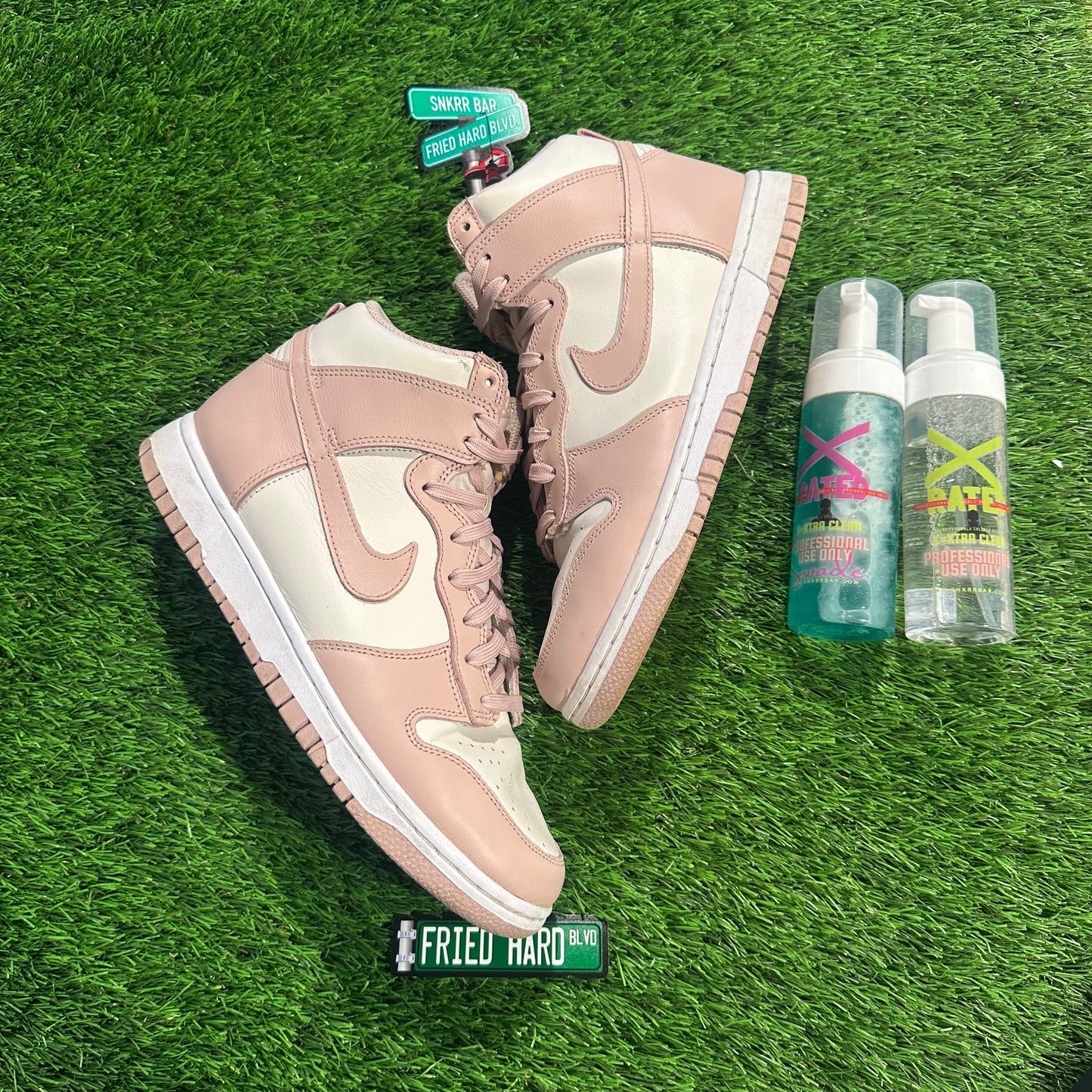 Nike Dunk High Pink Oxford (Women's)