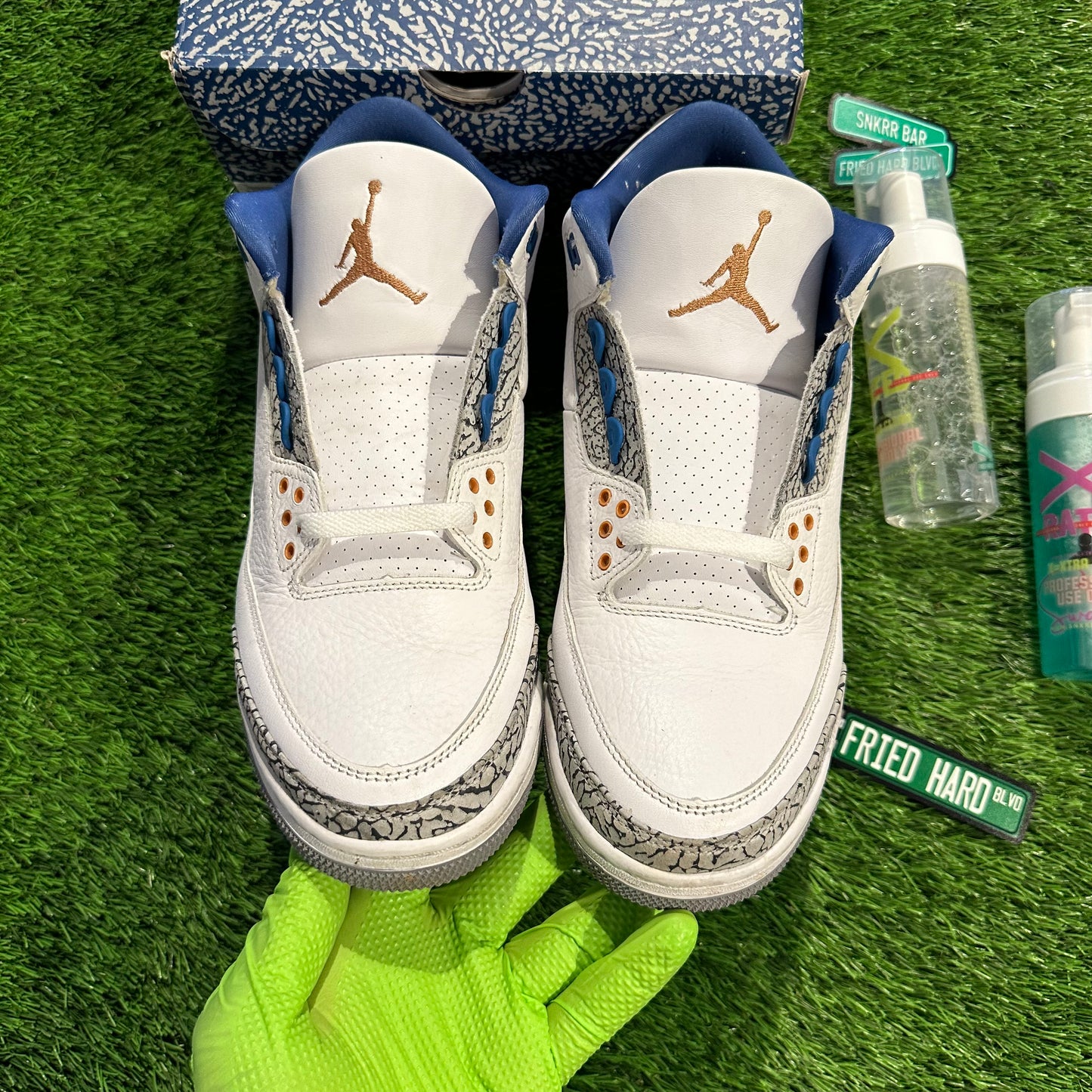 Jordan 3 Retro Wizards