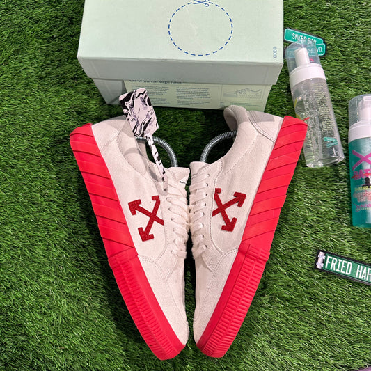 Off-White Low Vulc White Red AW20