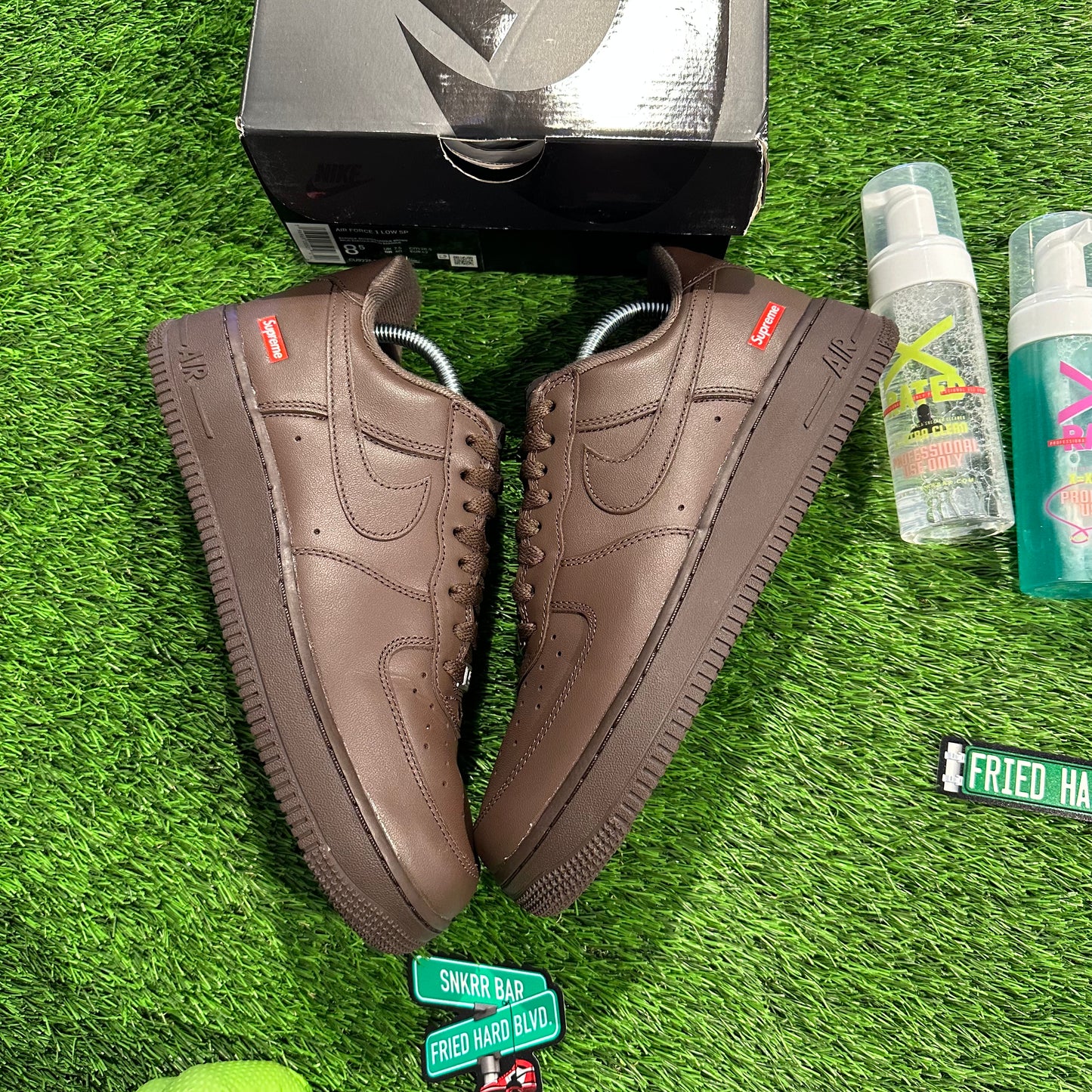 Nike Air Force 1 Low Supreme Baroque Brown