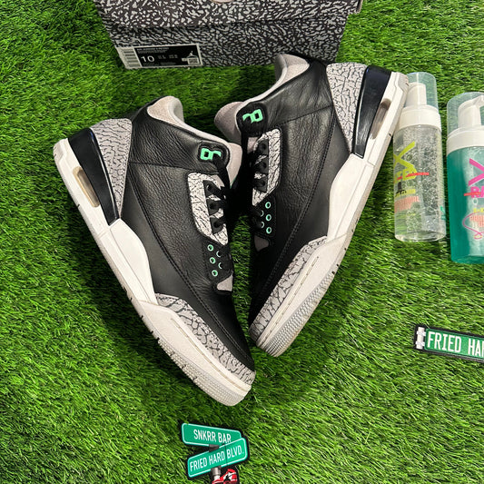Jordan 3 Retro Green Glow