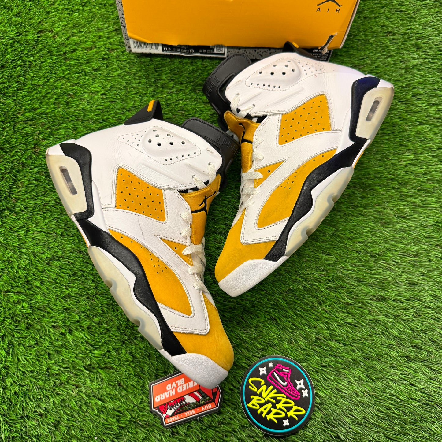 Jordan 6 Retro Yellow Ochre 11.5M/13W