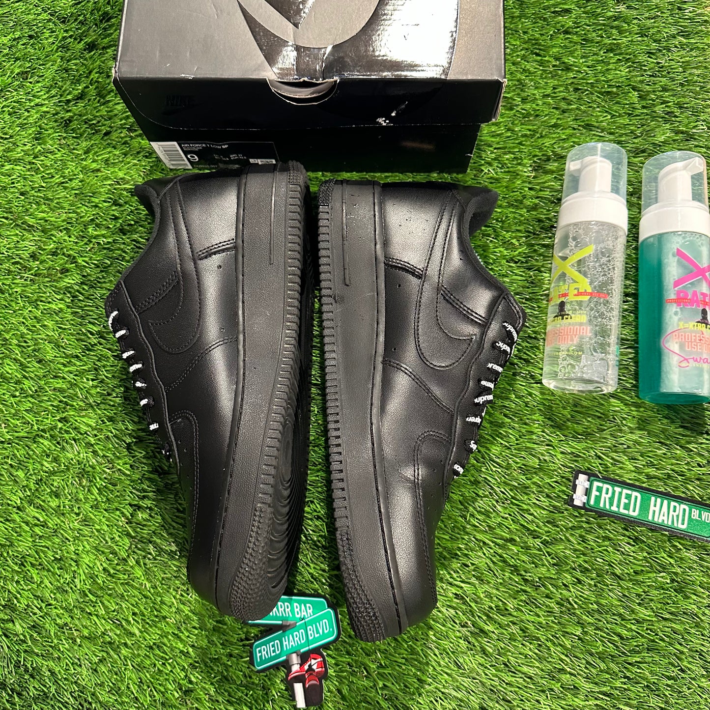 Supreme x Air Force 1 Low 'Box Logo - Black'