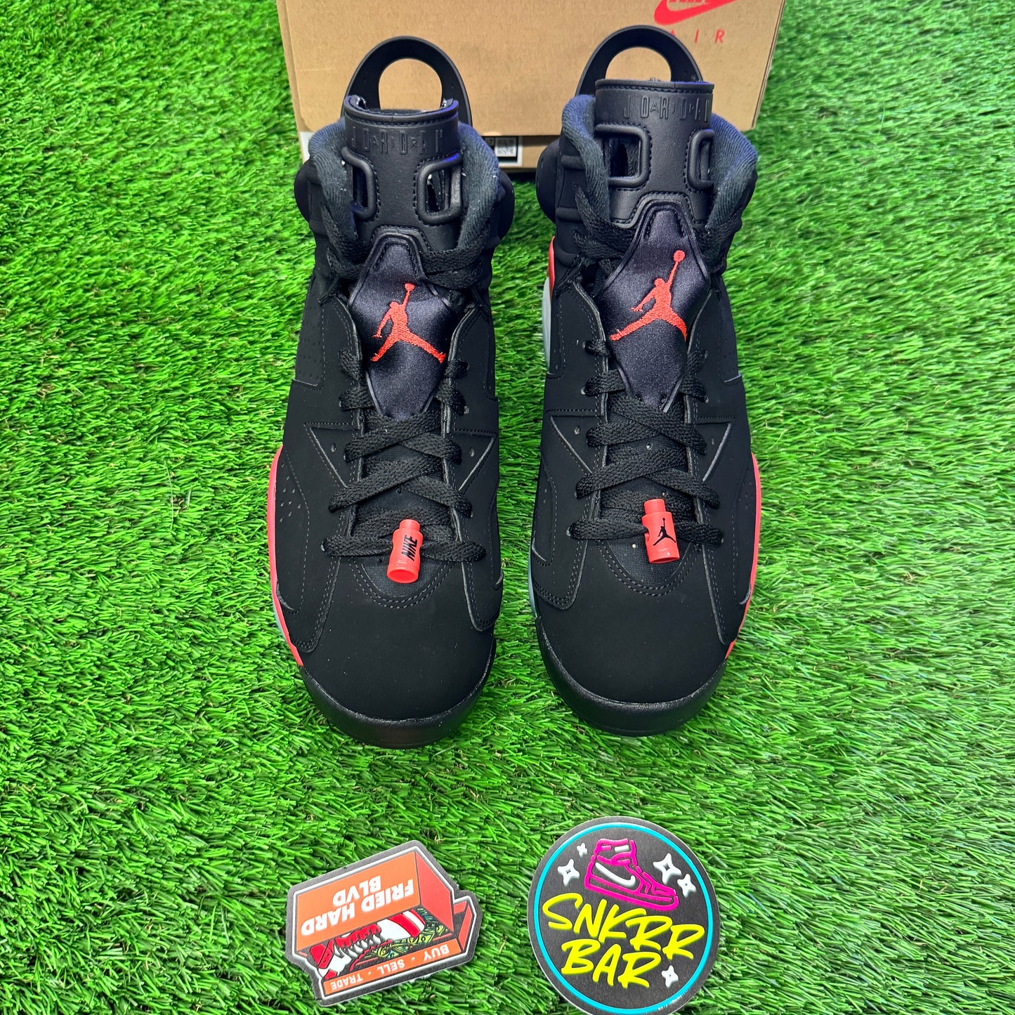 Jordan 6 Retro Infrared Salesman 9.5M/11W
