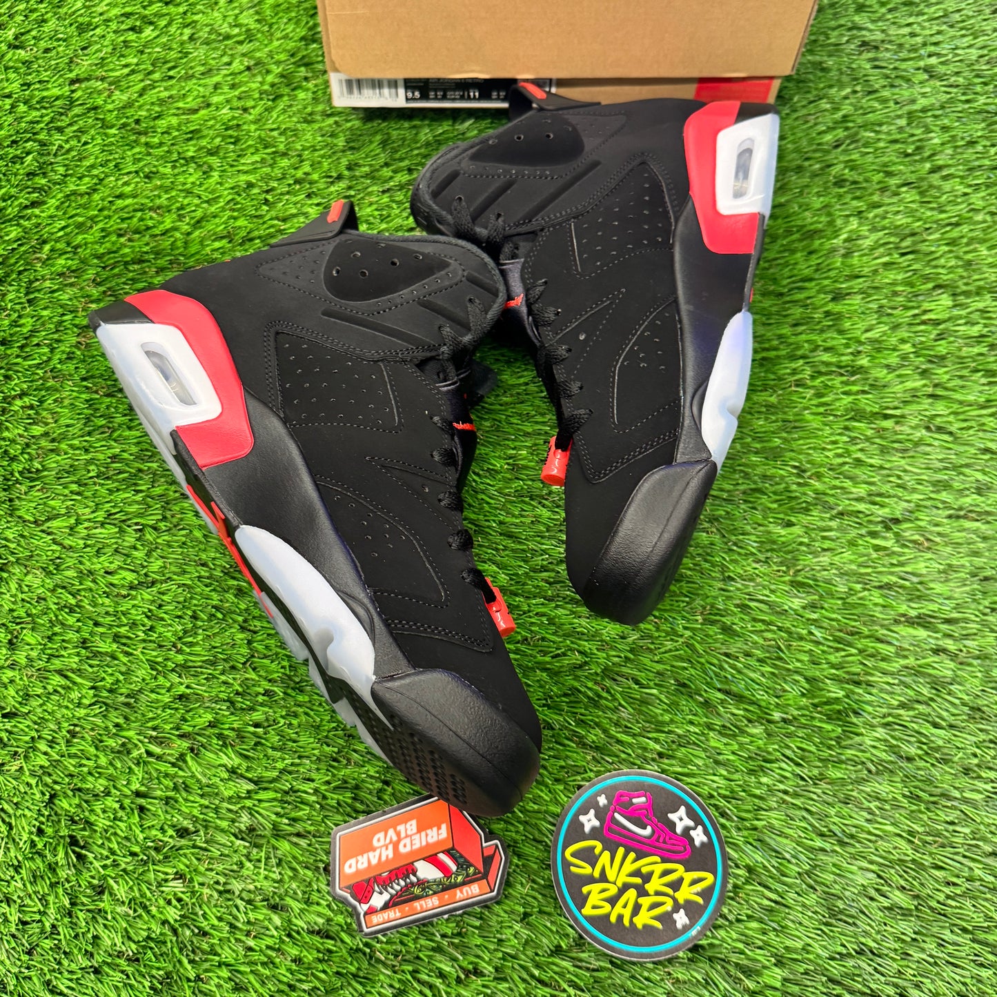 Jordan 6 Retro Infrared Salesman 9.5M/11W