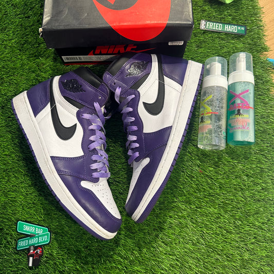 Jordan 1 Retro High Court Purple White