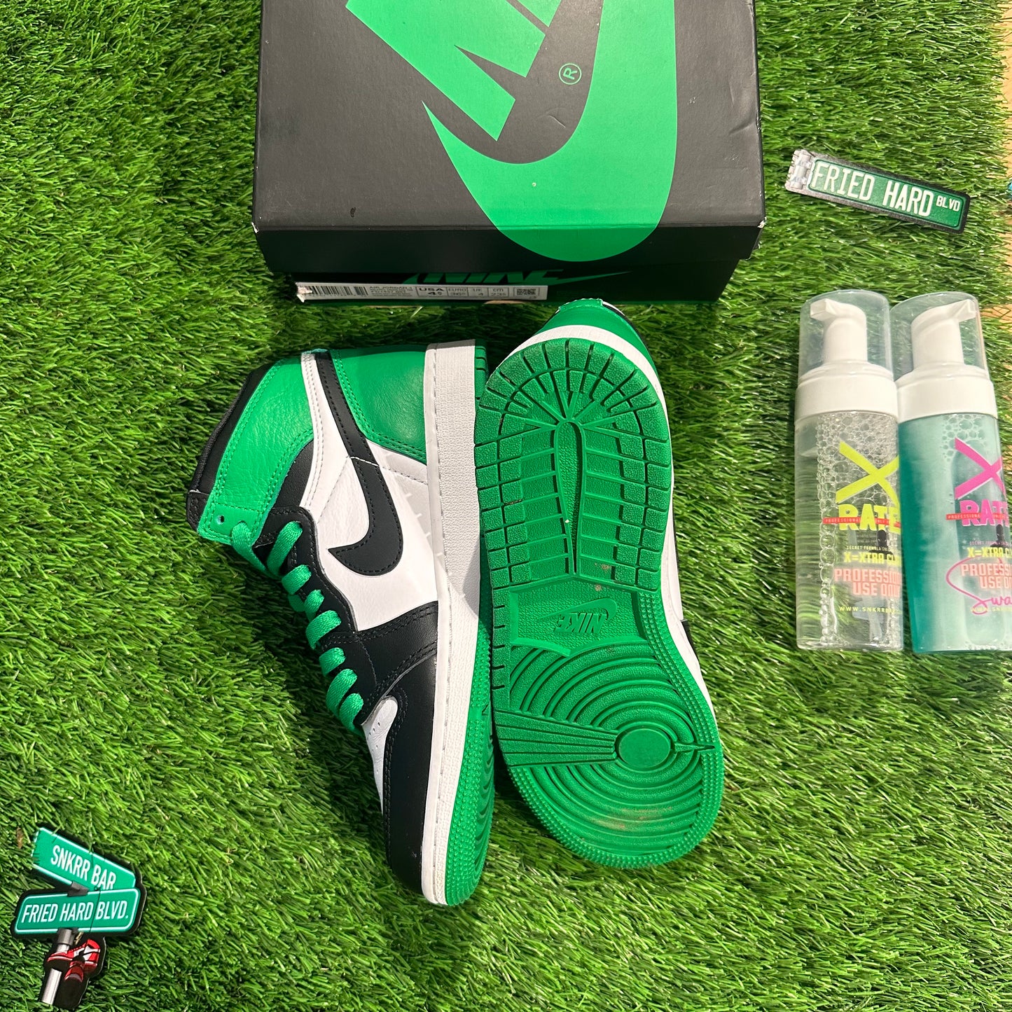 Jordan 1 Retro High OG Lucky Green (GS)
