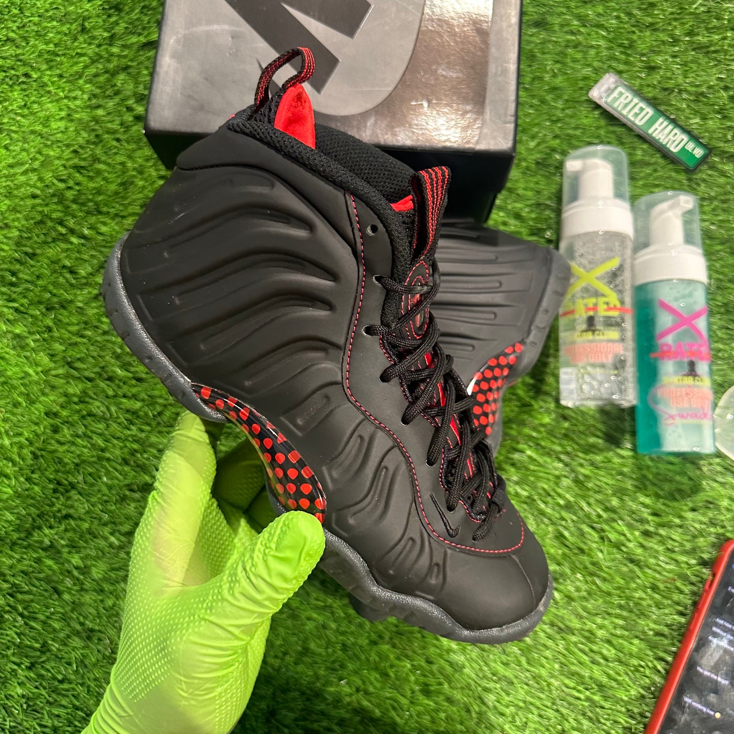 Nike Little Posite One Bred (GS) 3Y/4.5W