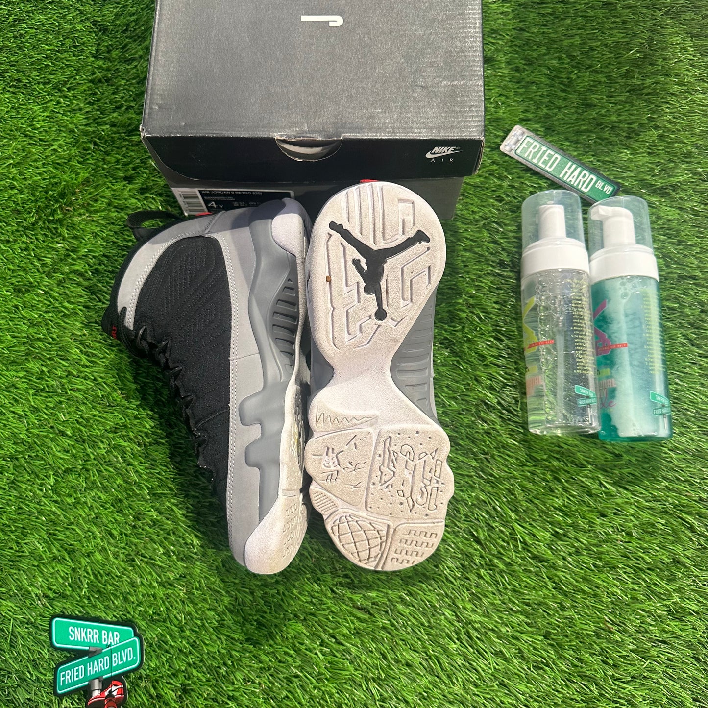 Jordan 9 Retro Particle Grey (GS)