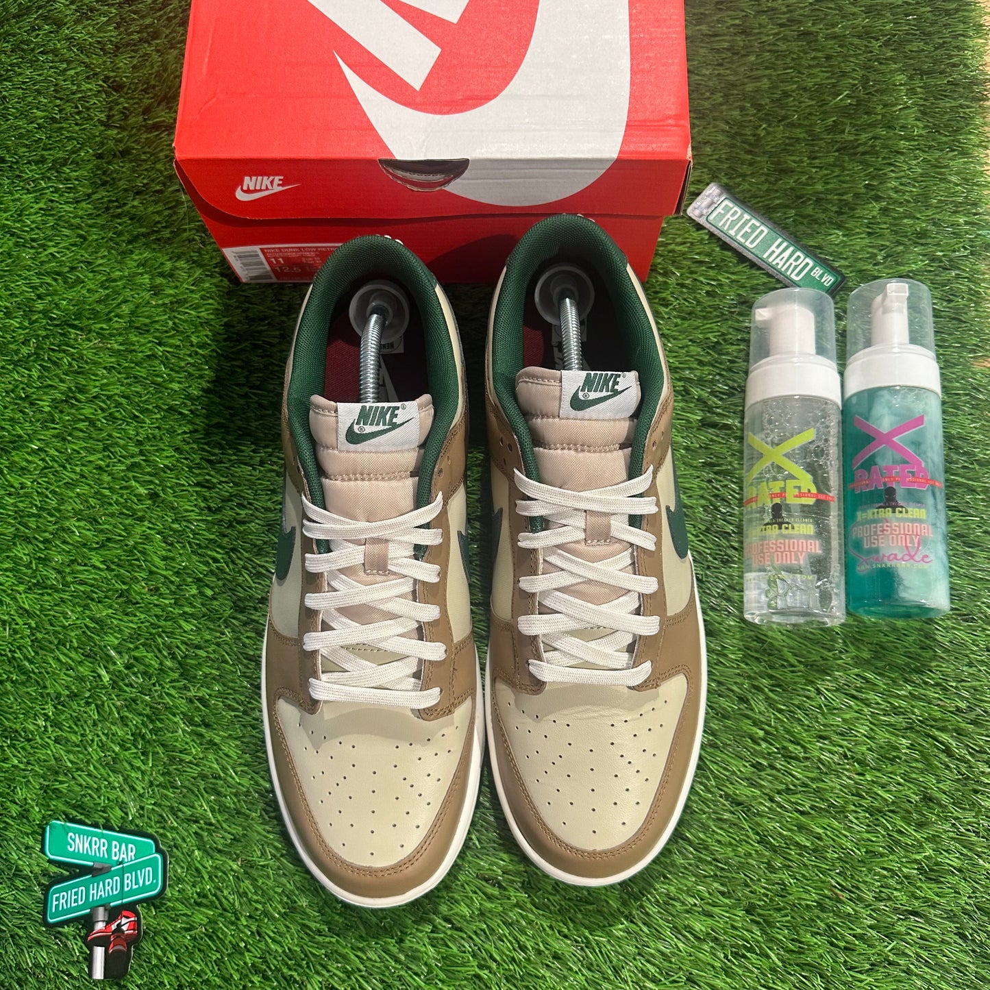 Nike Dunk Low Retro Rattan Gorge Green