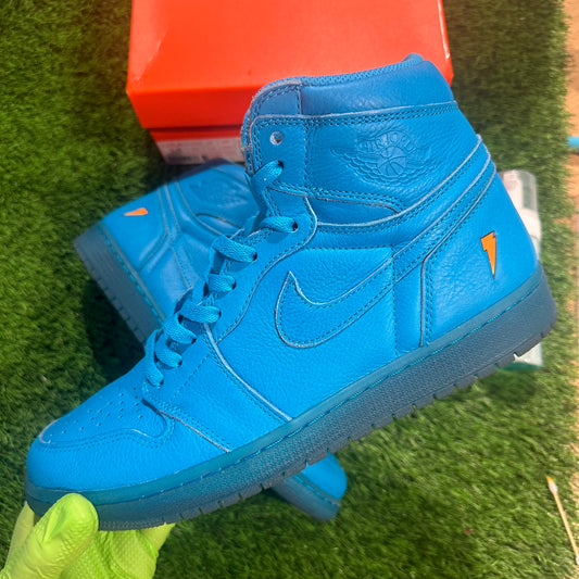 Jordan 1 Retro High Gatorade Blue Lagoon 11M/12.5W