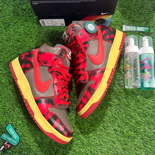 Dunk High 1985 Red Acid Wash 11M/12.5W
