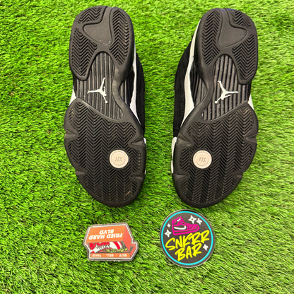 Jordan 14 Retro Black White 8M/9.5W
