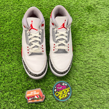 Jordan 3 Retro Fire Red (2022) 8M/9.5W