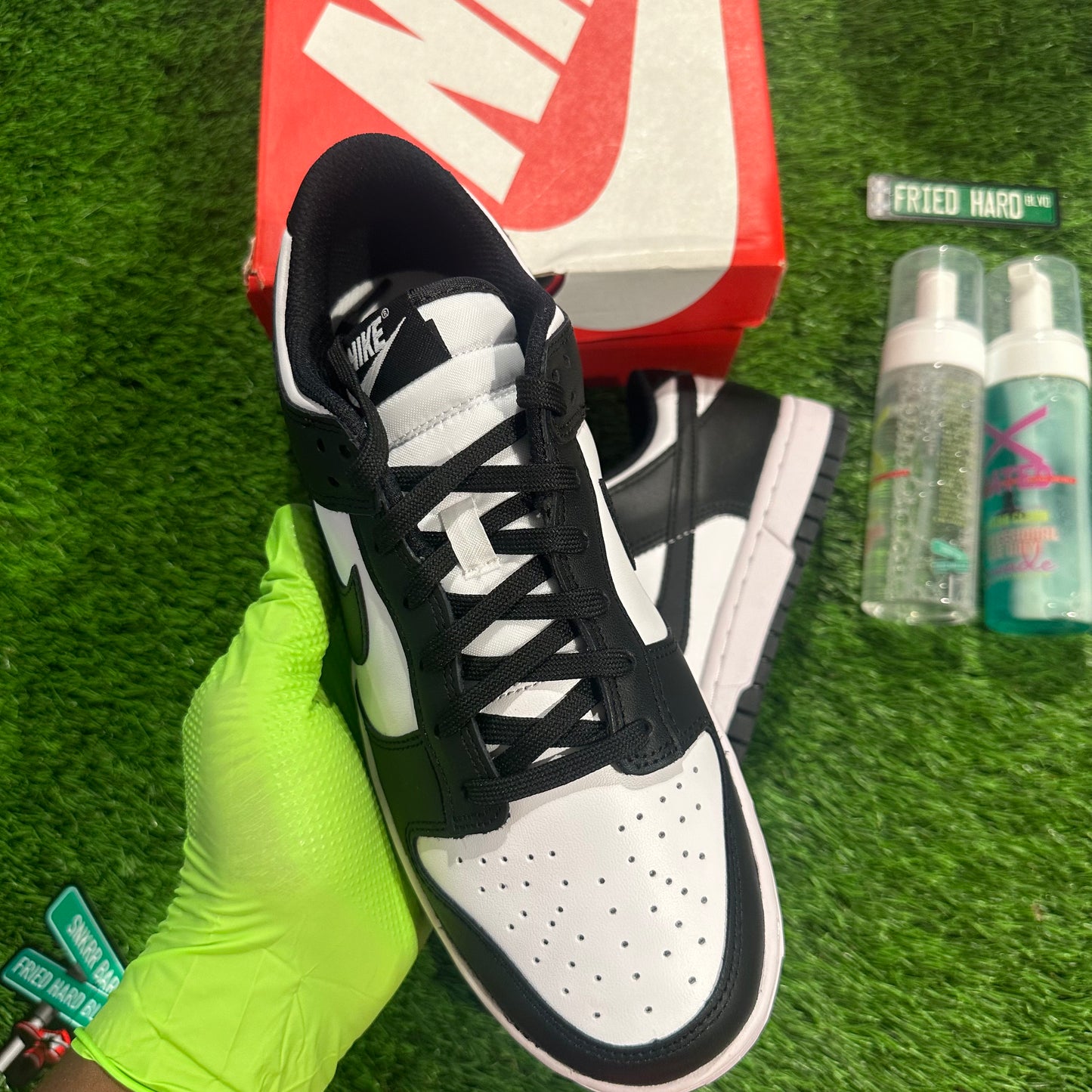 Nike Dunk Low Retro White Black Panda (Women's)