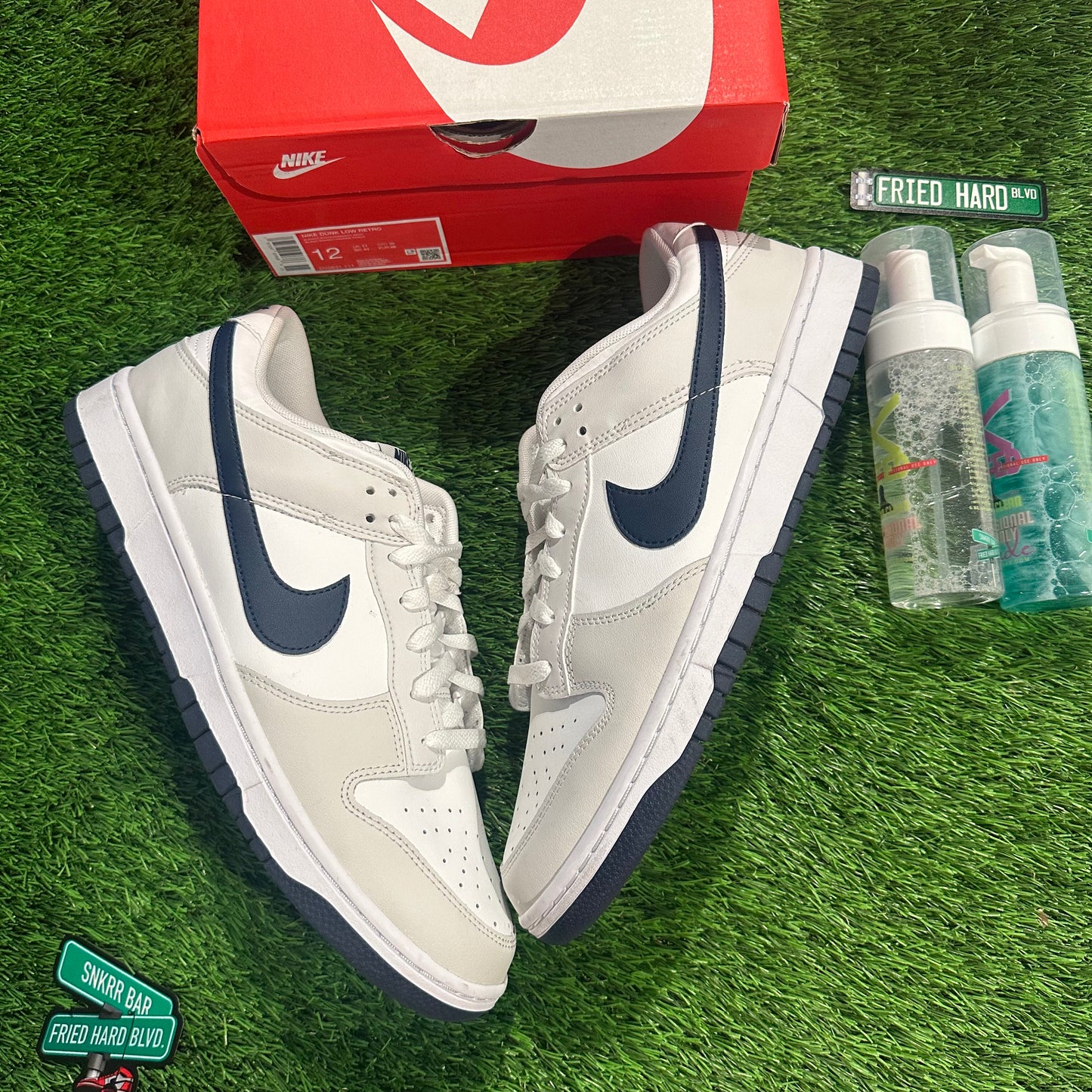 Nike Dunk Low Retro White Midnight Navy
