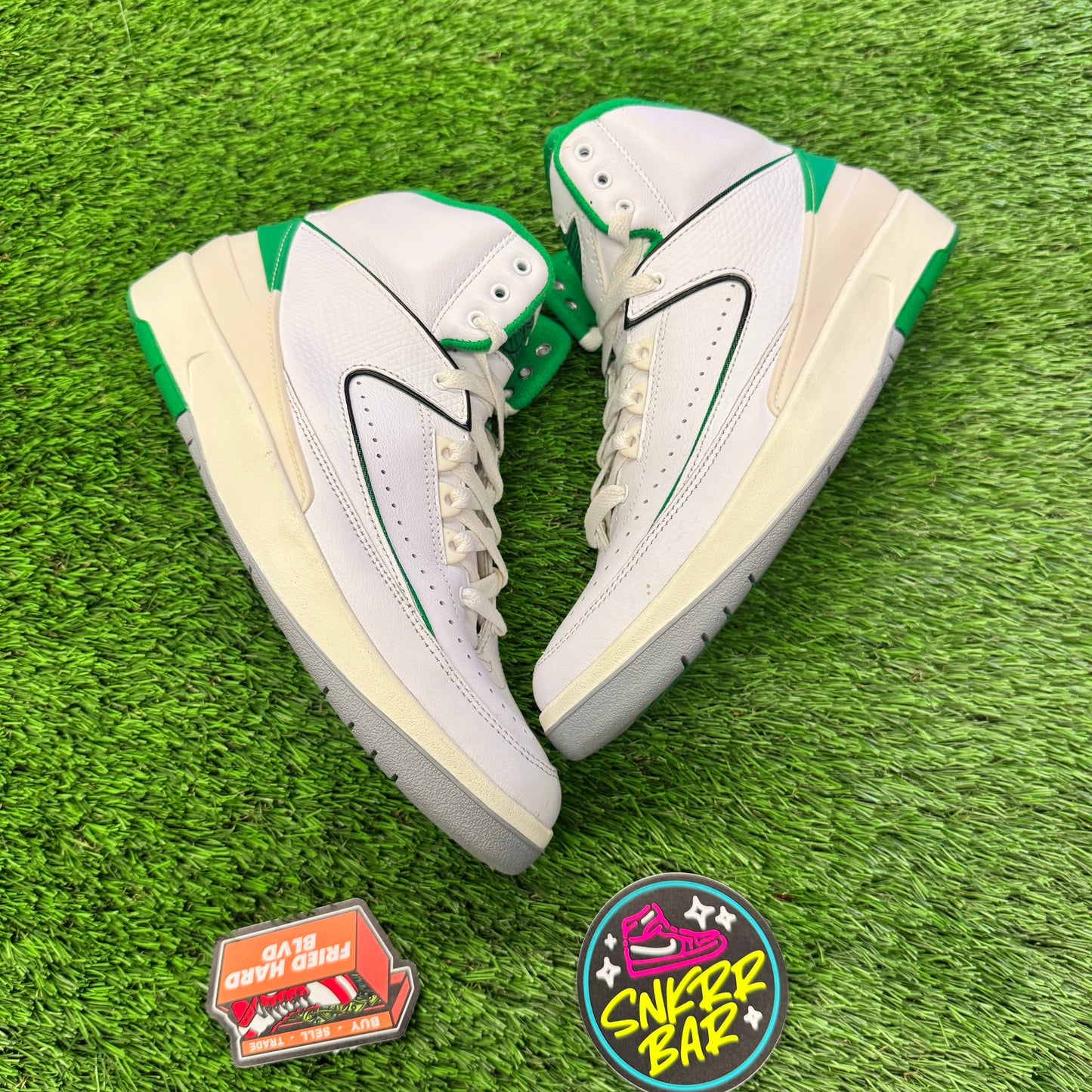 Jordan 2 Retro Lucky Green 8M/9.5W