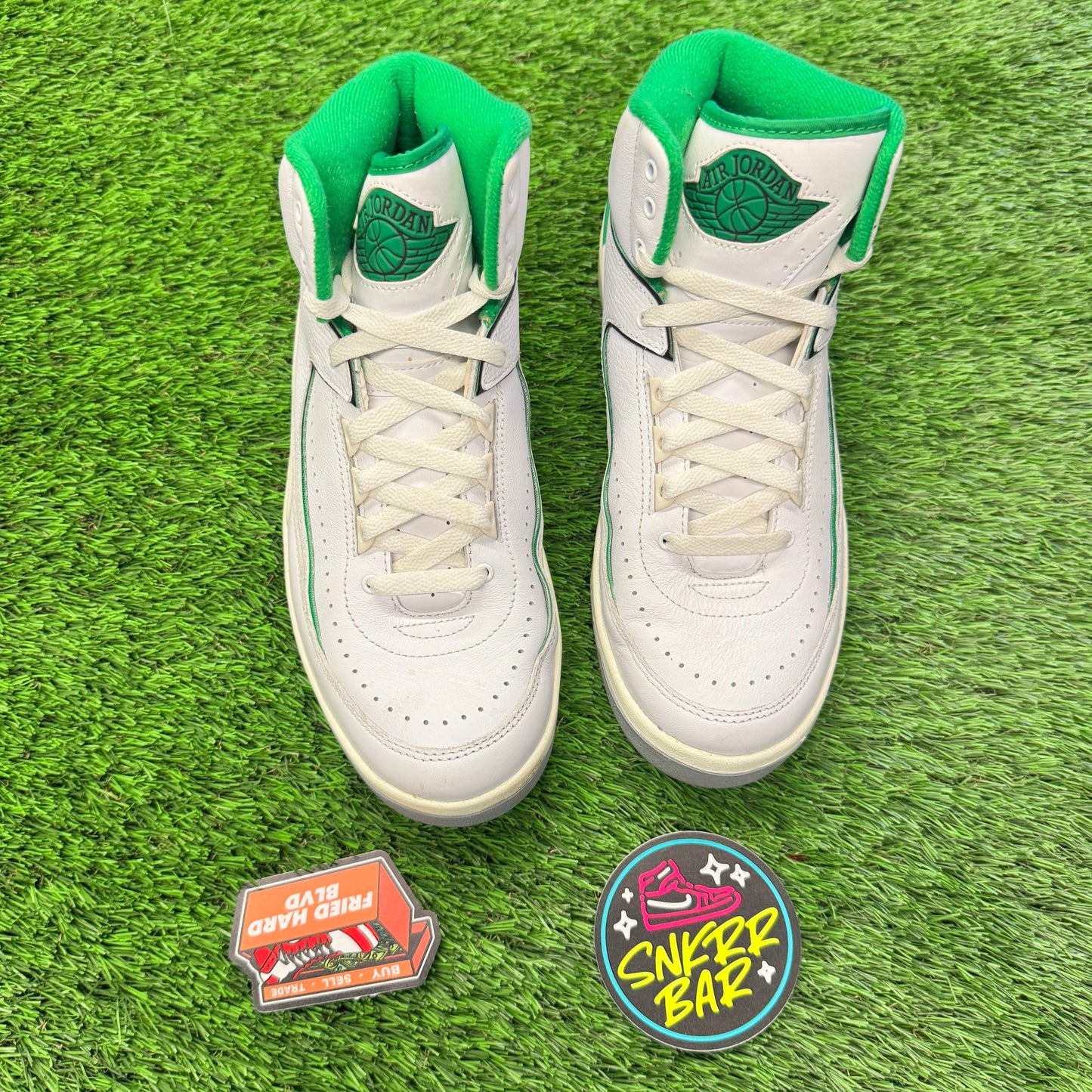 Jordan 2 Retro Lucky Green 8M/9.5W